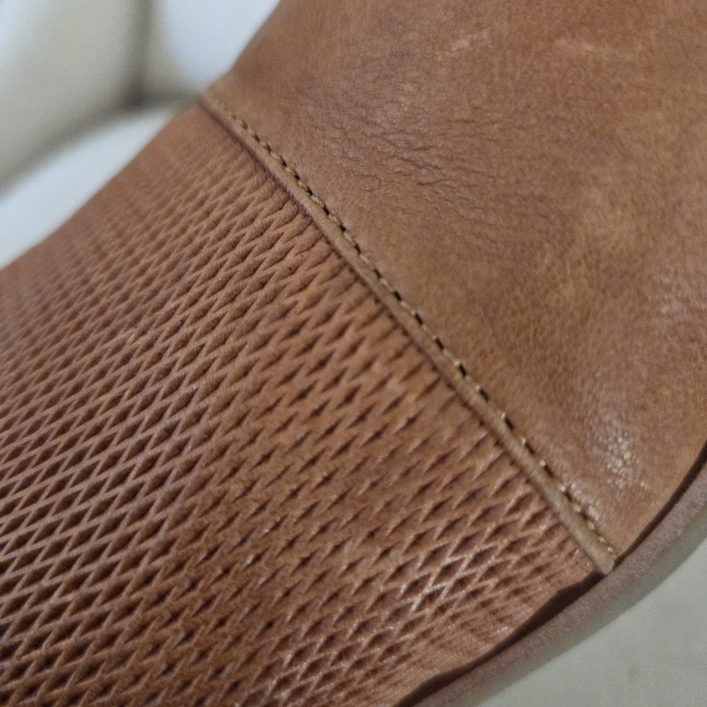 Sofft Tan Leather Women's Natalia Sandals - Picture 2 of 5
